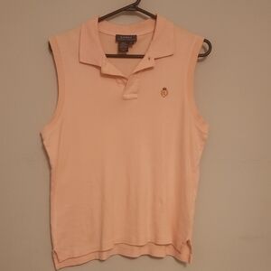 Lauren Ralph Lauren Peach Sleeveless Top